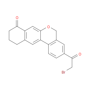 3-(2-BROMOACETYL)-10,11-DIHYDRO-5H-DIBENZO[C,G]CHROMEN-8(9H)-ONE