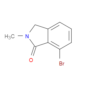 7-BROMO-2-METHYLISOINDOLIN-1-ONE - Click Image to Close