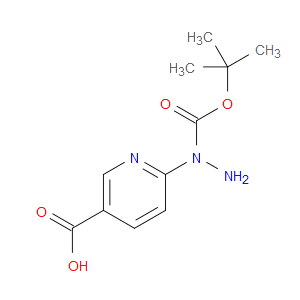 6-(2-(TERT-BUTOXYCARBONYL)HYDRAZINYL)NICOTINIC ACID