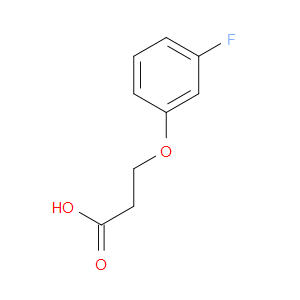 3-(3-FLUOROPHENOXY)PROPANOIC ACID