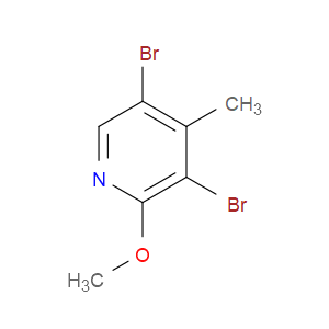 3,5-DIBROMO-2-METHOXY-4-METHYLPYRIDINE