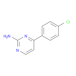 4-(4-CHLOROPHENYL)PYRIMIDIN-2-AMINE