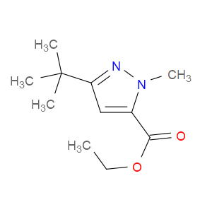 ETHYL 3-(TERT-BUTYL)-1-METHYL-1H-PYRAZOLE-5-CARBOXYLATE - Click Image to Close