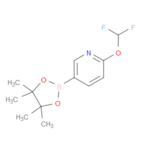 2-(DIFLUOROMETHOXY)-5-(4,4,5,5-TETRAMETHYL-1,3,2-DIOXABOROLAN-2-YL)PYRIDINE
