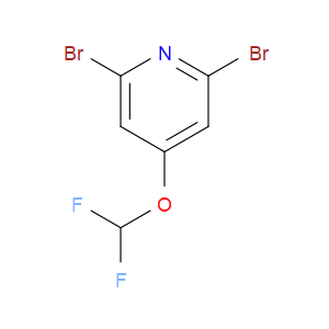 2,6-DIBROMO-4-(DIFLUOROMETHOXY)PYRIDINE