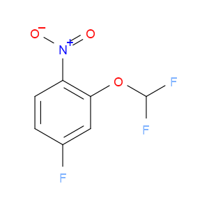 2-(DIFLUOROMETHOXY)-4-FLUORO-1-NITROBENZENE