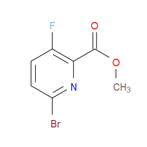METHYL 6-BROMO-3-FLUOROPYRIDINE-2-CARBOXYLATE