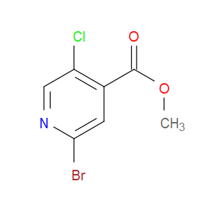 METHYL 2-BROMO-5-CHLOROISONICOTINATE - Click Image to Close