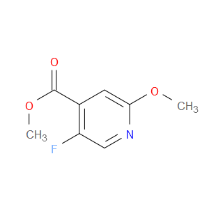 METHYL 5-FLUORO-2-METHOXYISONICOTINATE