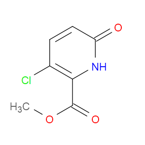 METHYL 3-CHLORO-6-OXO-1,6-DIHYDROPYRIDINE-2-CARBOXYLATE - Click Image to Close