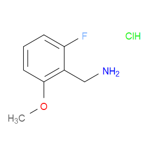 (2-FLUORO-6-METHOXYPHENYL)METHANAMINE HYDROCHLORIDE - Click Image to Close
