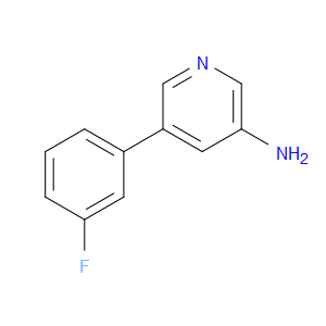 5-(3-FLUOROPHENYL)PYRIDIN-3-AMINE
