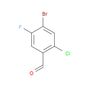 2-CHLORO-4-BROMO-5-FLUOROBENZALDEHYDE - Click Image to Close