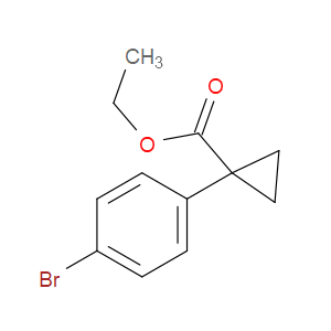 ETHYL 1-(4-BROMOPHENYL)CYCLOPROPANECARBOXYLATE - Click Image to Close