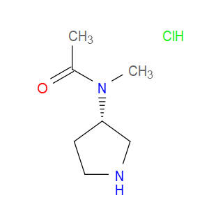 N-METHYL-N-[(3S)-PYRROLIDIN-3-YL]ACETAMIDE HYDROCHLORIDE