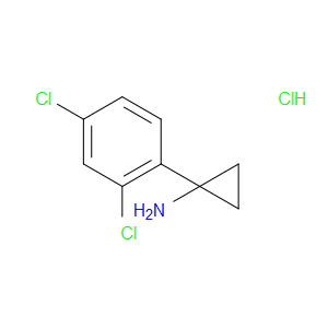 1-(2,4-DICHLOROPHENYL)CYCLOPROPANAMINE HYDROCHLORIDE