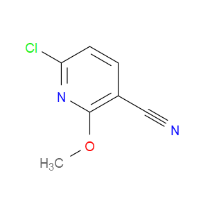 6-CHLORO-2-METHOXYNICOTINONITRILE - Click Image to Close