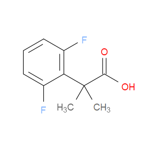 2-(2,6-DIFLUOROPHENYL)-2-METHYLPROPANOIC ACID - Click Image to Close