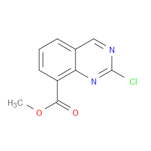 METHYL 2-CHLOROQUINAZOLINE-8-CARBOXYLATE - Click Image to Close