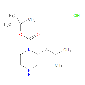 (R)-1-BOC-2-ISOBUTYLPIPERAZINE HYDROCHLORIDE