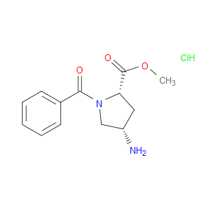 (2S,4S)-METHYL 4-AMINO-1-BENZOYLPYRROLIDINE-2-CARBOXYLATE HYDROCHLORIDE - Click Image to Close