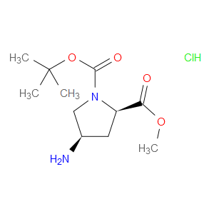 (2R,4R)-1-TERT-BUTYL 2-METHYL 4-AMINOPYRROLIDINE-1,2-DICARBOXYLATE HYDROCHLORIDE