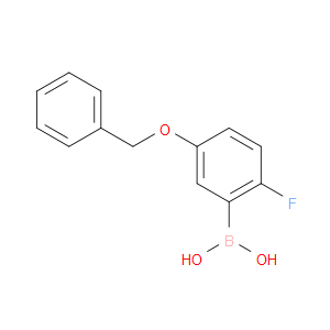 (5-(BENZYLOXY)-2-FLUOROPHENYL)BORONIC ACID