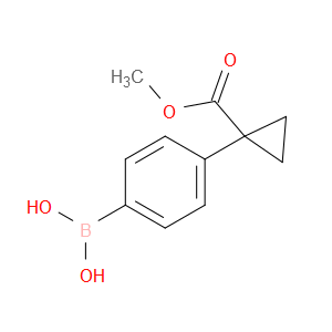 (4-(1-(METHOXYCARBONYL)CYCLOPROPYL)PHENYL)BORONIC ACID - Click Image to Close