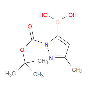 (1-(TERT-BUTOXYCARBONYL)-3-METHYL-1H-PYRAZOL-5-YL)BORONIC ACID