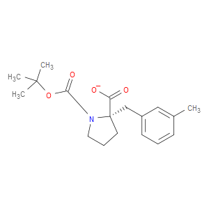 (S)-1-(TERT-BUTOXYCARBONYL)-2-(3-METHYLBENZYL)PYRROLIDINE-2-CARBOXYLIC ACID - Click Image to Close