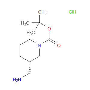 (S)-TERT-BUTYL 3-(AMINOMETHYL)PIPERIDINE-1-CARBOXYLATE HYDROCHLORIDE - Click Image to Close