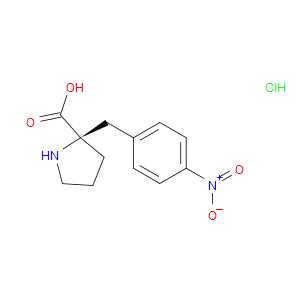(R)-2-(4-NITROBENZYL)PYRROLIDINE-2-CARBOXYLIC ACID HYDROCHLORIDE - Click Image to Close