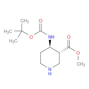 TRANS-4-BOC-AMINO-PIPERIDINE-3-CARBOXYLIC ACID METHYL ESTER