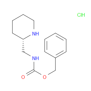 (S)-BENZYL (PIPERIDIN-2-YLMETHYL)CARBAMATE HYDROCHLORIDE