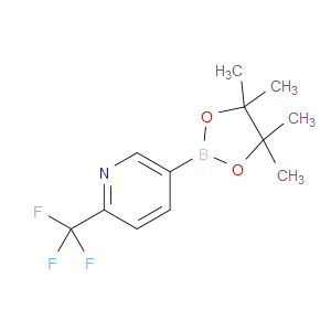 5-(4,4,5,5-TETRAMETHYL-1,3,2-DIOXABOROLAN-2-YL)-2-(TRIFLUOROMETHYL)PYRIDINE