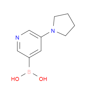 (5-(PYRROLIDIN-1-YL)PYRIDIN-3-YL)BORONIC ACID