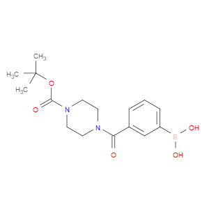 (3-(4-(TERT-BUTOXYCARBONYL)PIPERAZINE-1-CARBONYL)PHENYL)BORONIC ACID