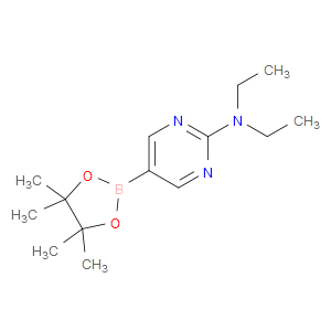 N,N-DIETHYL-5-(4,4,5,5-TETRAMETHYL-1,3,2-DIOXABOROLAN-2-YL)PYRIMIDIN-2-AMINE