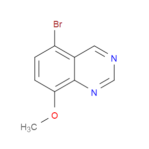 5-BROMO-8-METHOXYQUINAZOLINE