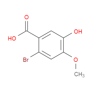 2-BROMO-5-HYDROXY-4-METHOXYBENZOIC ACID