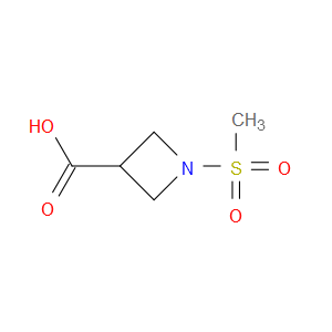 1-(METHYLSULFONYL)-3-AZETIDINECARBOXYLIC ACID