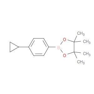 2-(4-CYCLOPROPYLPHENYL)-4,4,5,5-TETRAMETHYL-1,3,2-DIOXABOROLANE