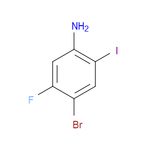 4-BROMO-5-FLUORO-2-IODOANILINE