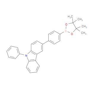 9-PHENYL-3-(4-(4,4,5,5-TETRAMETHYL-1,3,2-DIOXABOROLAN-2-YL)PHENYL)-9H-CARBAZOLE
