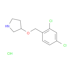 3-((2,4-DICHLOROBENZYL)OXY)PYRROLIDINE HYDROCHLORIDE - Click Image to Close