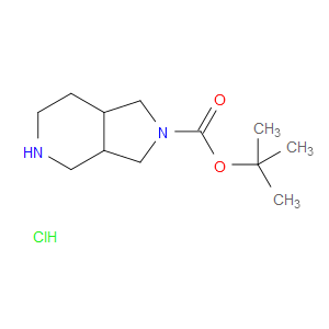 TERT-BUTYL HEXAHYDRO-1H-PYRROLO[3,4-C]PYRIDINE-2(3H)-CARBOXYLATE HYDROCHLORIDE