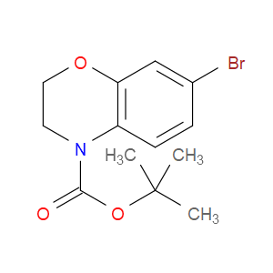 TERT-BUTYL 7-BROMO-2H-BENZO[B][1,4]OXAZINE-4(3H)-CARBOXYLATE