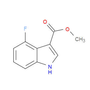 METHYL 4-FLUORO-1H-INDOLE-3-CARBOXYLATE