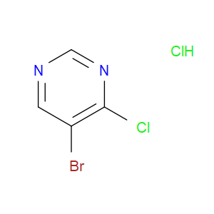 5-BROMO-4-CHLOROPYRIMIDINE HYDROCHLORIDE - Click Image to Close