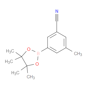 3-METHYL-5-(4,4,5,5-TETRAMETHYL[1,3,2]DIOXABOROLAN-2-YL)BENZONITRILE - Click Image to Close